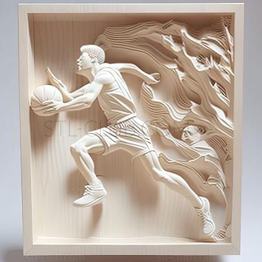 3D model Slam Dunk Takehiko Inoue (STL)